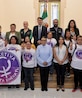 Secretaria de Gobernación recibe a colectiva feminista Ehécatl.