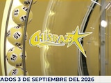 Resultados del Chispazo de hoy 3 de septiembre del 2026.