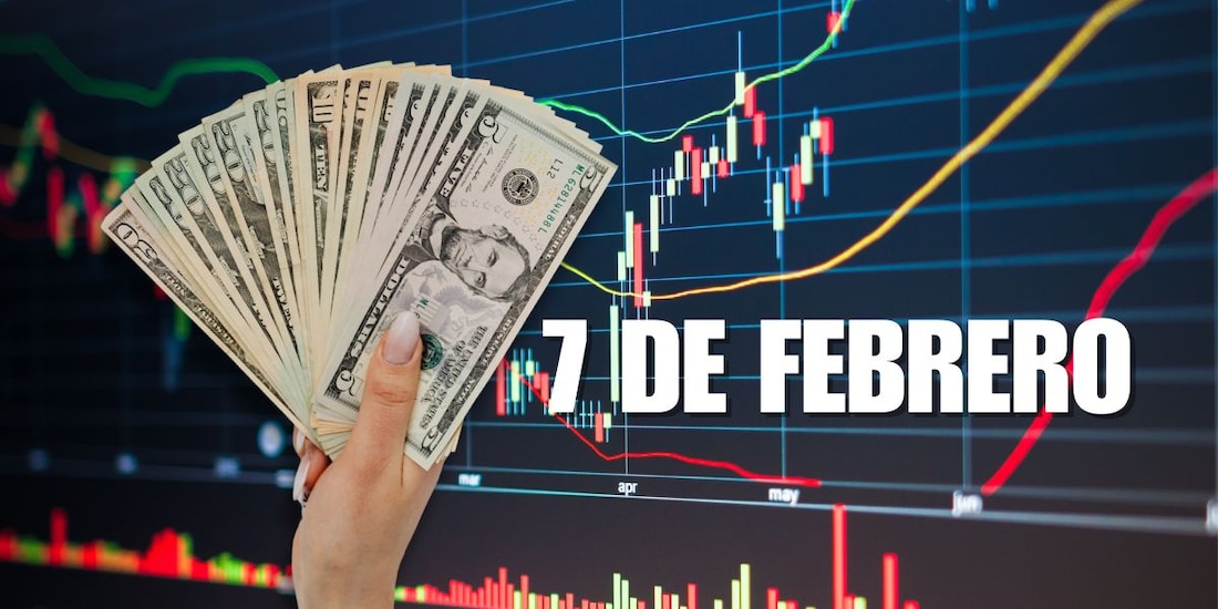Este es el precio del dólar hoy, 7 de febrero.