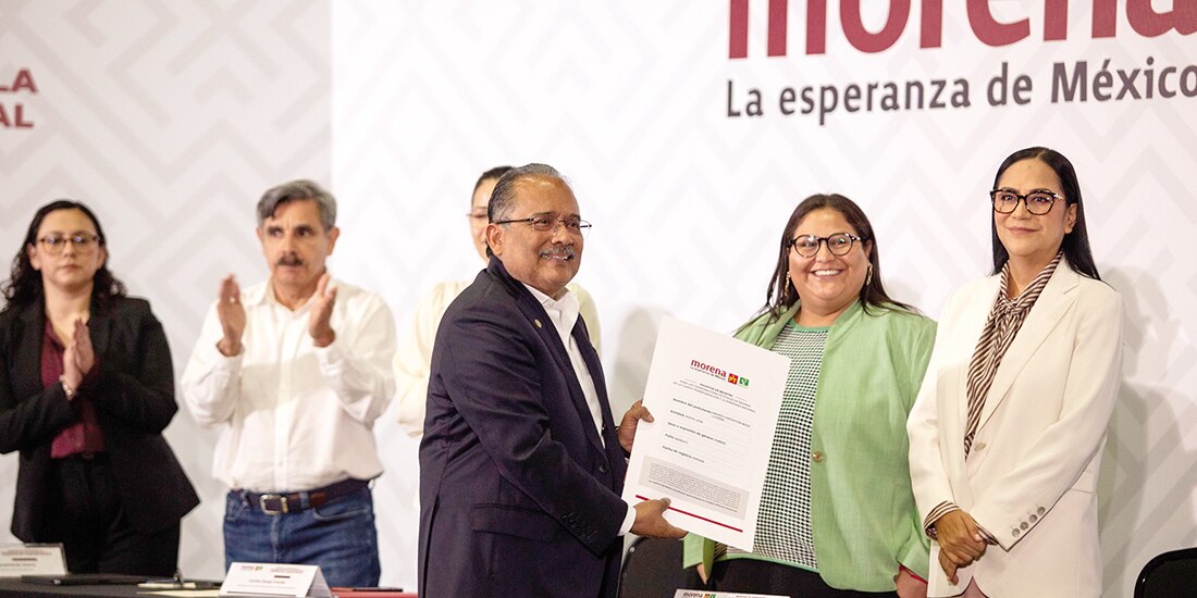 Tercer día de registro de candidatos estatales de la 4T, ayer.