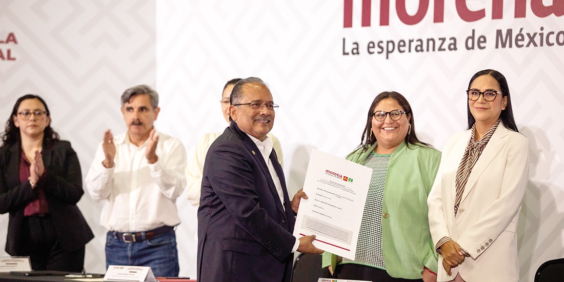 Tercer día de registro de candidatos estatales de la 4T, ayer.