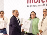 Tercer día de registro de candidatos estatales de la 4T, ayer.