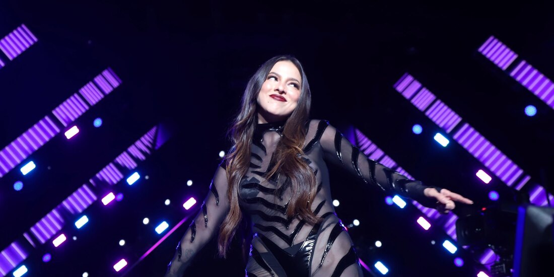 La cantante, durante un concierto en diciembre pasado.