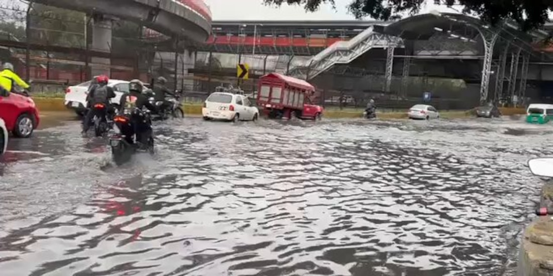 Inundación afecta este martes Circuito Interior.