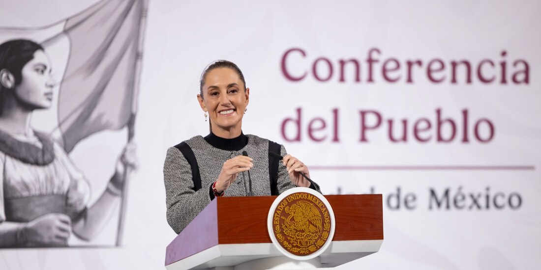 La Presidenta Claudia Sheinbaum.