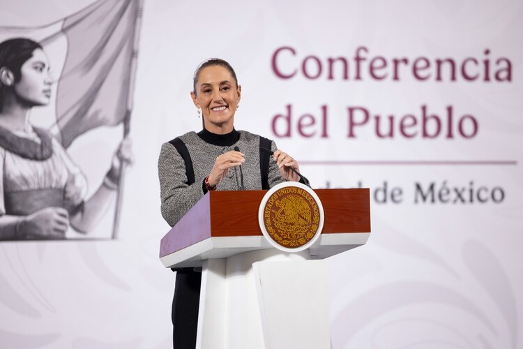 La Presidenta Claudia Sheinbaum.