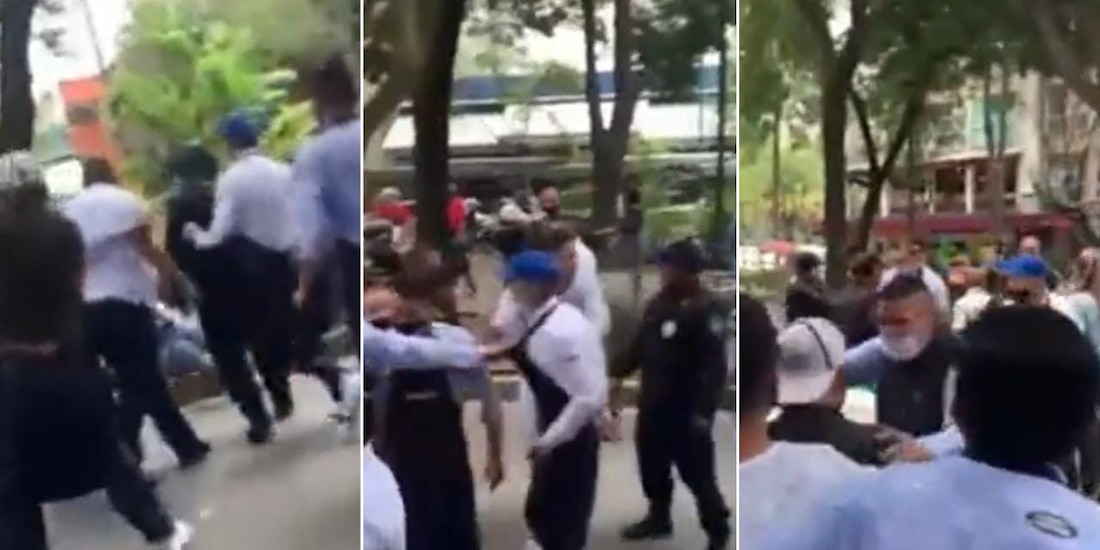 Captan riña en restaurante Fisher’s de la Roma; mesera habría quemado a menor.