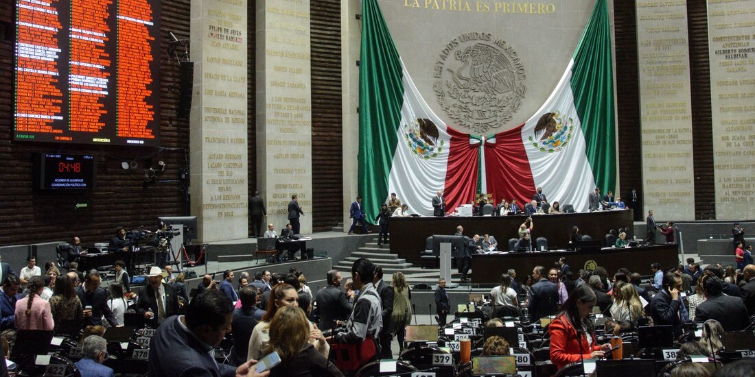 Sesión en la Cámara de Diputados..