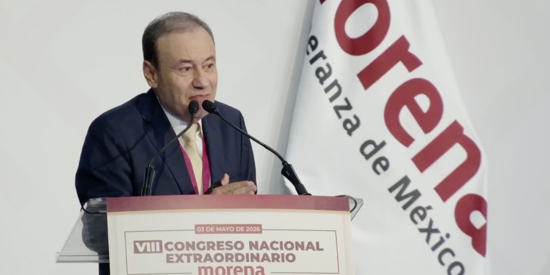 Alfonso Durazo Montaño en el VIII Congreso Nacional Extraordinario de Morena