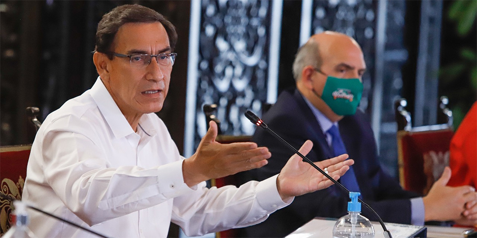 Manuel Vizcarra, presidente de Perú.