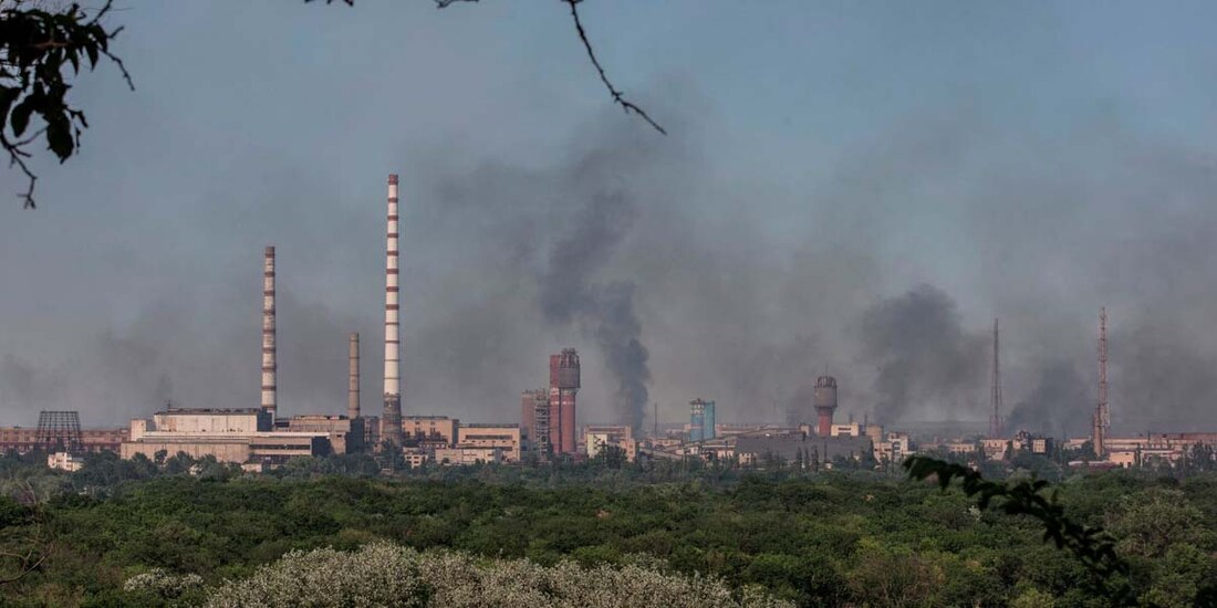 Sievierodonetsk se ha convertido en el epicentro de la batalla por el control de la región industrializada del Donbás