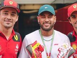 Neymar Jr. En el Gran Premio de España