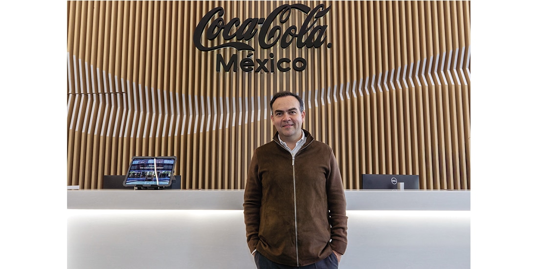 Patricio Caso, vicepresidente de Asuntos Públicos, Comunicación y Sustentabilidad de la firma, platica con La Razón.