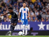 Vinícius hizo los dos goles con los que el Real Madrid superó al Espanyol.