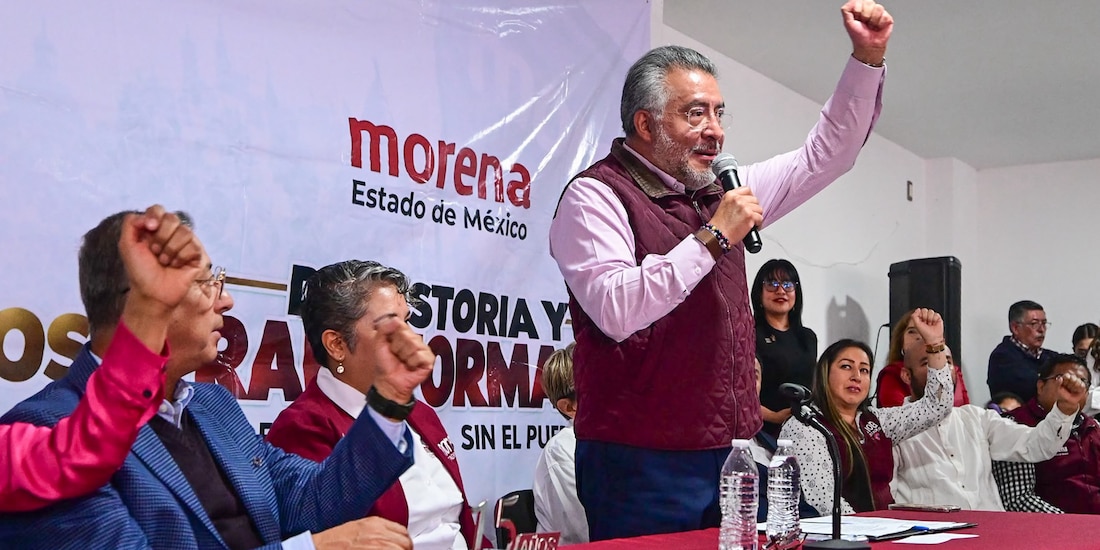 El secretario General de Gobierno del Estado de México, Horacio Duarte Olivares.