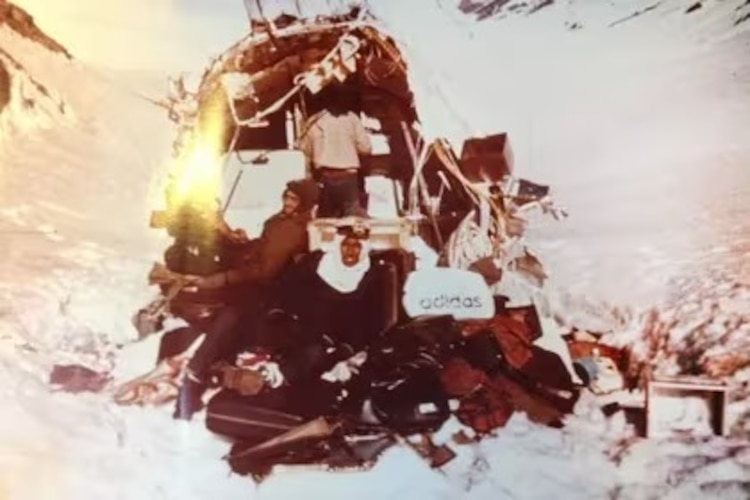 Foto de los uruguayos perdidos en los Andes, 1972.