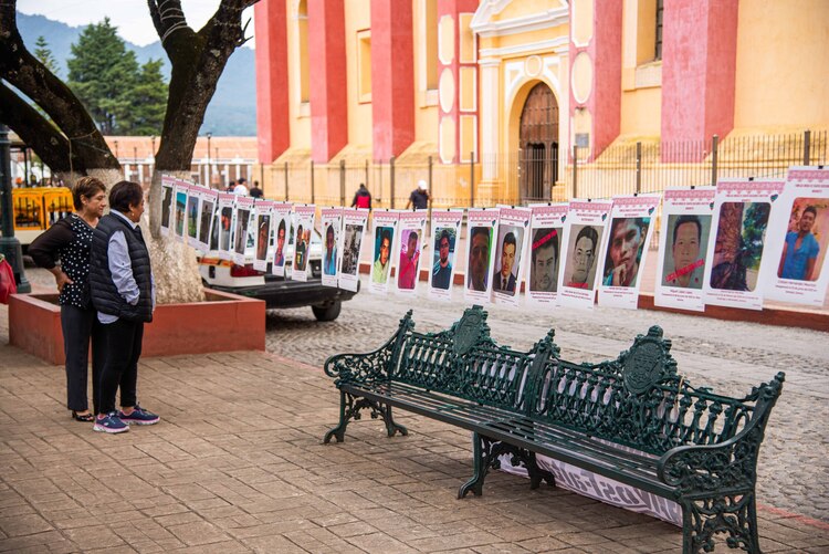 En chiapas recordaron a sus ausentes en Tuxtla Gutiérrez.