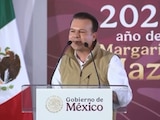 El gobernador del estado, Esteban Villegas Villarreal, dio la bienvenida a la comitiva federal durante la gira de trabajo.
