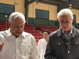 El Presidente de México, Andrés Manuel López Obrador y el gobernador de Baja California, Jaime Bonilla