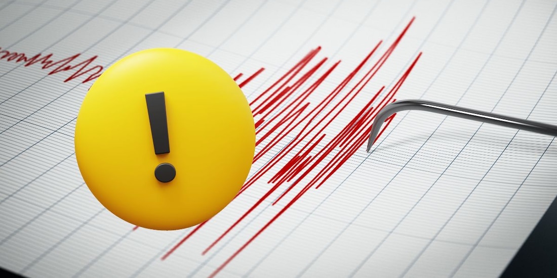 Esta es la actividad sísmica de hoy.