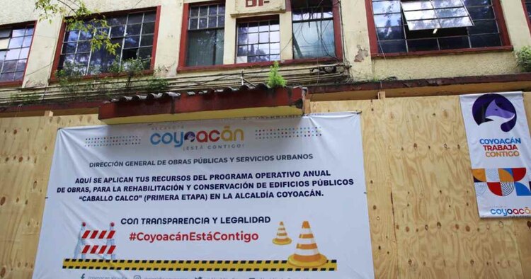 La alcaldía Coyoacán dio inicio a los trabajos de remodelación y edificación de las oficinas administrativas.