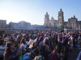 Asistieron más de 180 mil mujeres a la marcha.