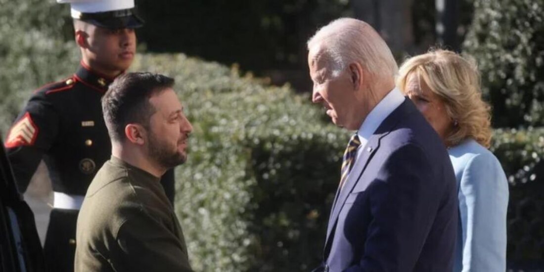 AMLO le pedirá a Biden que EU no interfiera en gobiernos de América Latina, tras reunión de Biden con Zelenski.