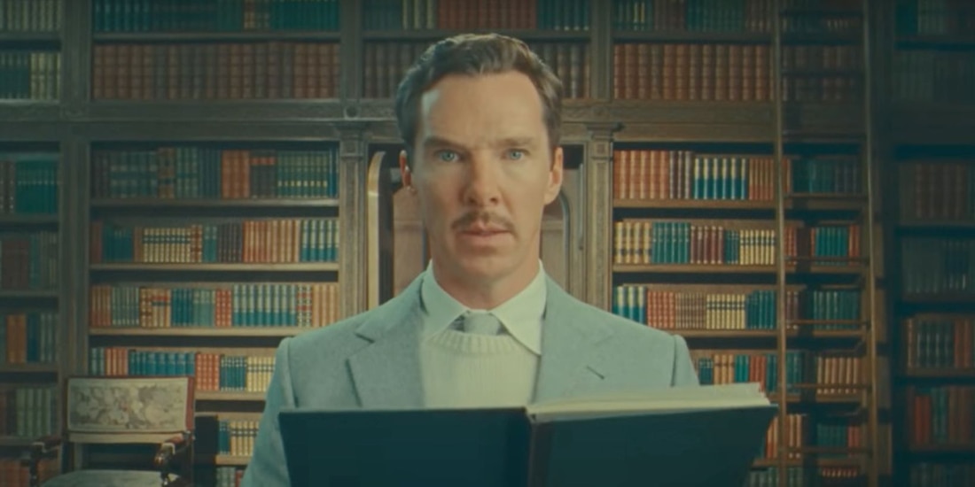 Benedict Cumberbatch como Henry Sugar en el nuevo cortometraje de Wes Anderson.