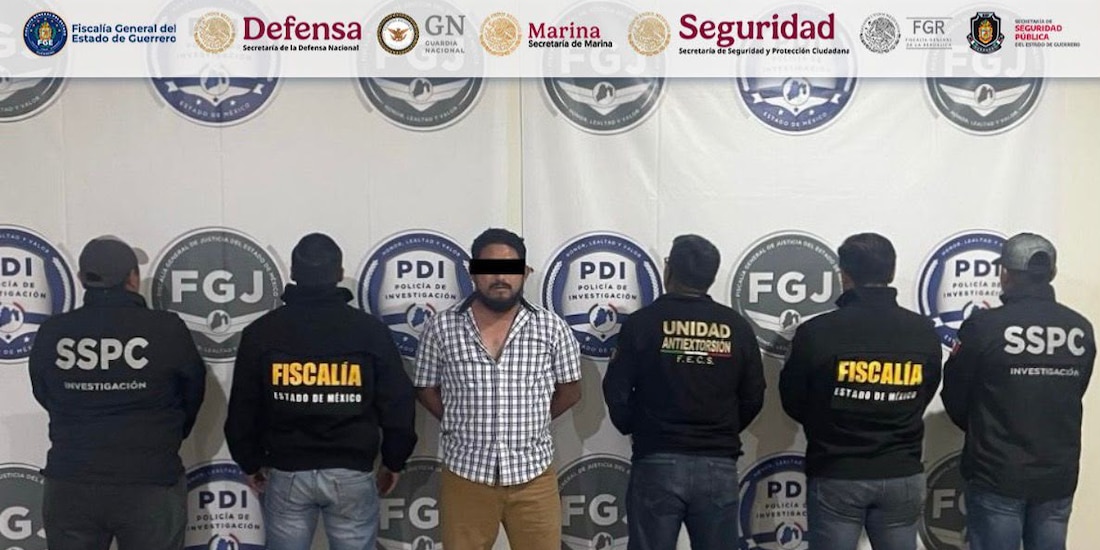 Presentación del detenido.