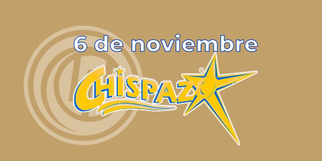 Resultados del Chispazo de hoy 6 de noviembre del 2024.