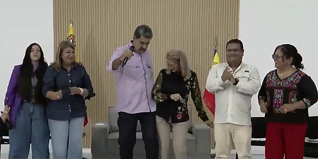 Con remix ‘No war, yes peace’, Maduro responde al anuncio del primer ataque de EU en Venezuela.