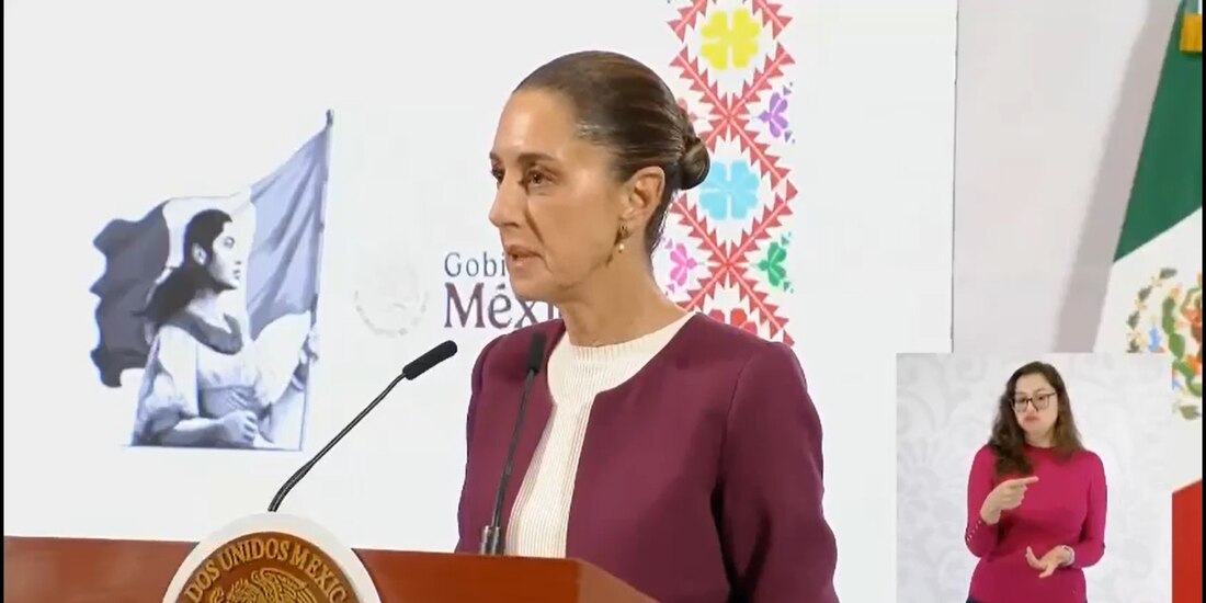 Claudia Sheinbaum, Presidenta de México.