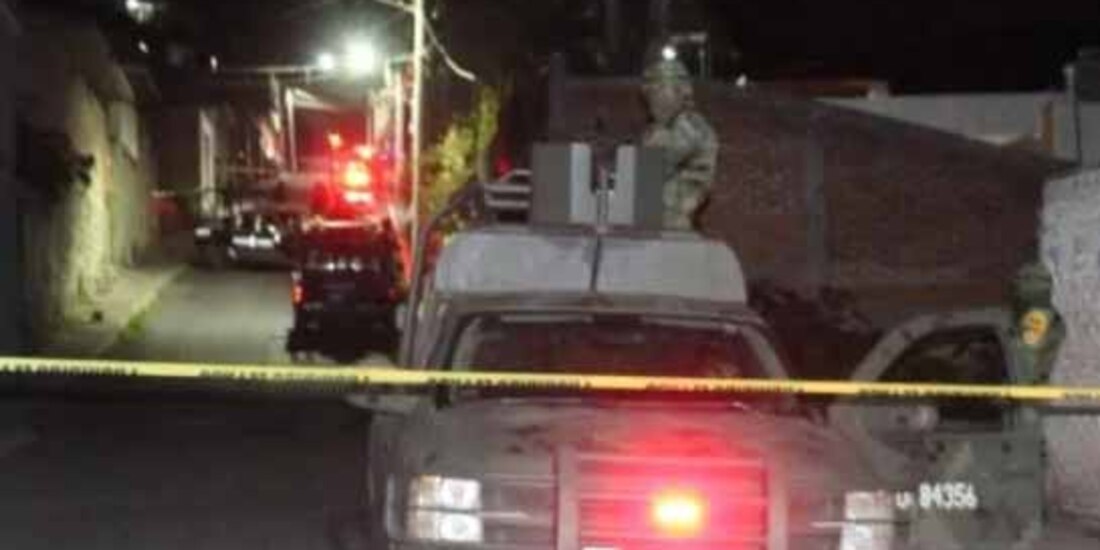Autoridades investigan el homicidio de cuatro hombres en Apaseo el Alto.