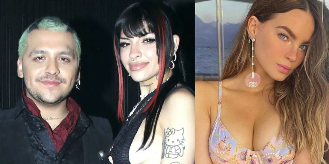 Christian Nodal le dedica a Cazzu la misma canción que le dedicó a Belinda