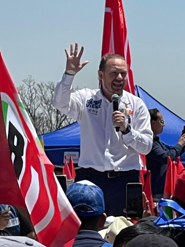 Taboada assitió a un evento a la alcaldía Álvaro Obregón.