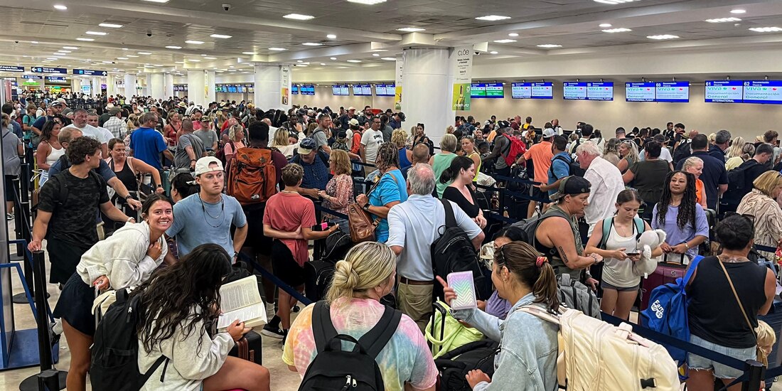 Aeropuerto Internacional de Cancún, en una fotografía ilustrativa.