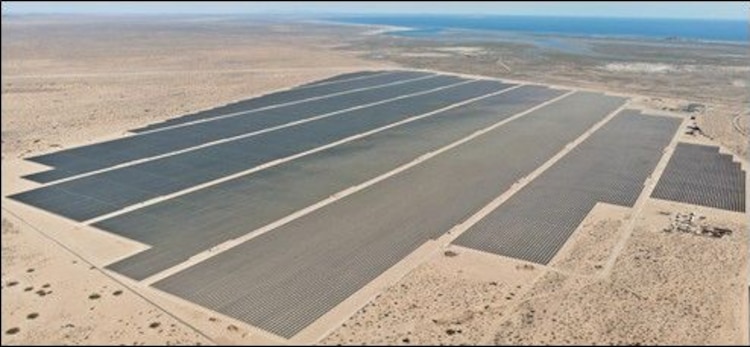 La Central Fotovoltaica Puerto Peñasco se perfila como la instalación de energía solar más grande de América.