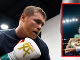 Canelo Álvarez y Christian M’billi se ven las caras antes de su pelea