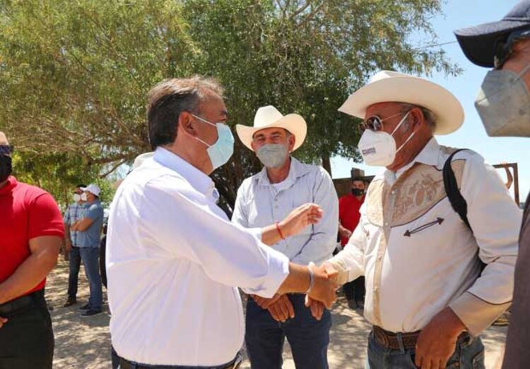 Candidato a la gubernatura de BCS por la alianza Unidos Contigo, Francisco Pelayo