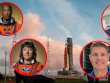 Ellos son los astronautas de la misión Artemis 2.