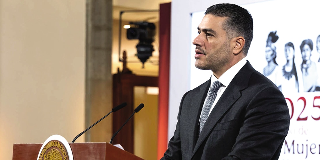 El secretario Omar García Harfuch.