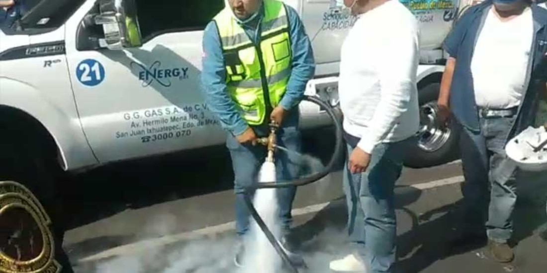 Este lunes se realizaron protestas de gaseros contra los precios fijados por el Gobierno federal, que en algunos momentos subieron de tono