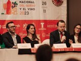Presentan la Feria Nacional del Queso y del Vino 2023 en Querétaro.