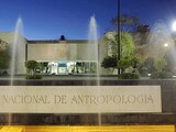 Fachada del Museo Nacional de Antropología.