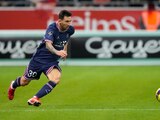 Lionel Messi conduce el balón durante su debut con el PSG el pasado 29 de agosto.