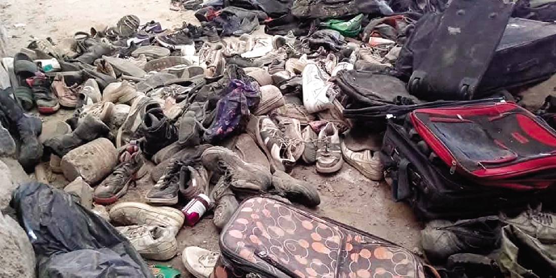 400 pares de zapatos entre los hallazgos en Teuchitlán, Jalisco