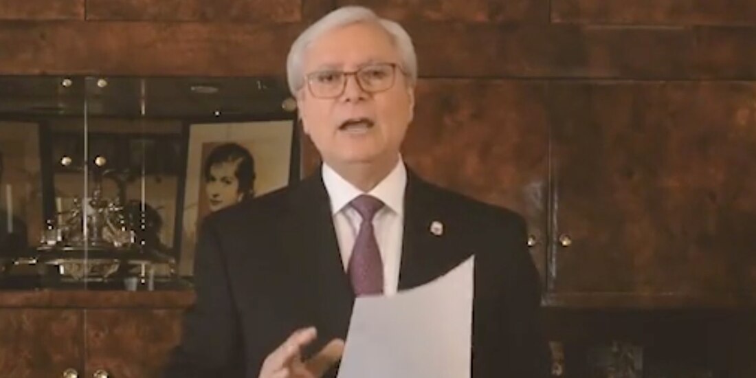 El gobernador de Baja California, Jaime Bonilla.