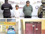 DOS PERSONAS detenidas en San José
Chiapa, Puebla, presentadas ayer