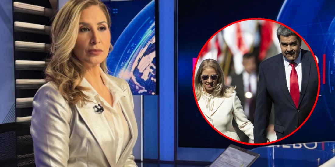 Conductora de noticias llora en vivo al informar la captura de Nicolás Maduro | VIDEO