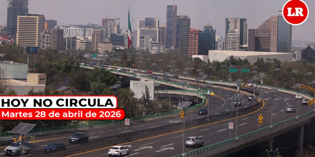 Infórmate sobre el Hoy No Circula para este martes 28 de abril de 2026 en la Zona Metropolitana del Valle de México.